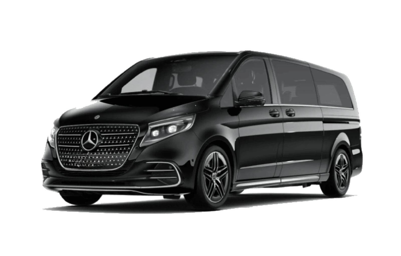 Mercedes-Benz V-Class preta para transfers privados em grupo